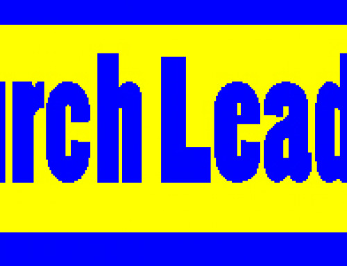 Sermon – Church Leaders